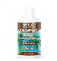 T.A DualPart Coco Grow 500ml - это французское удобрение, отличается сбалансированным составом. Оно было создано специально для кокосового субстрата, стимулирует растение на вегетативной стадии роста. В составе есть магний и кальций, благодаря этому сред